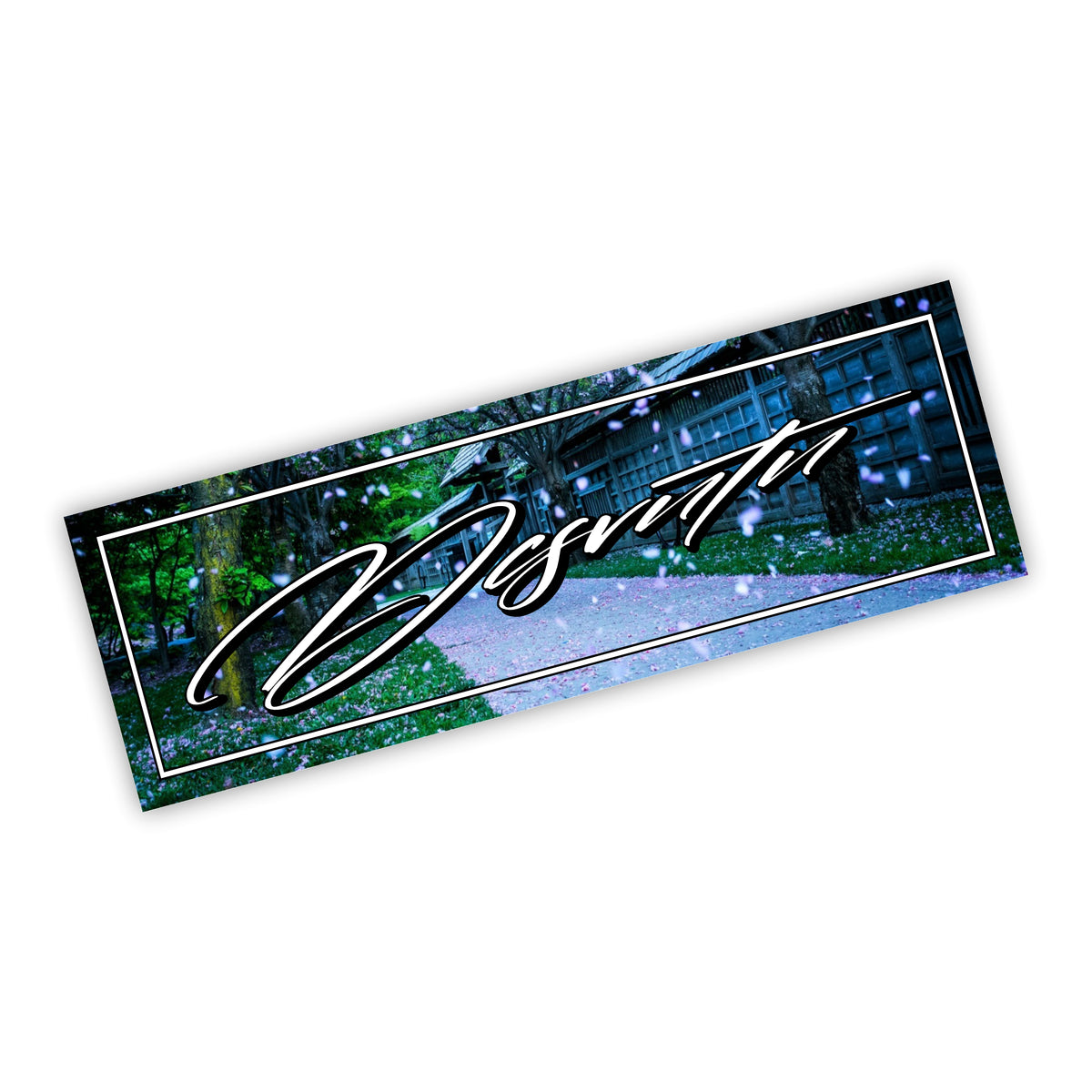 Bluetenregen DC17 Slapsticker