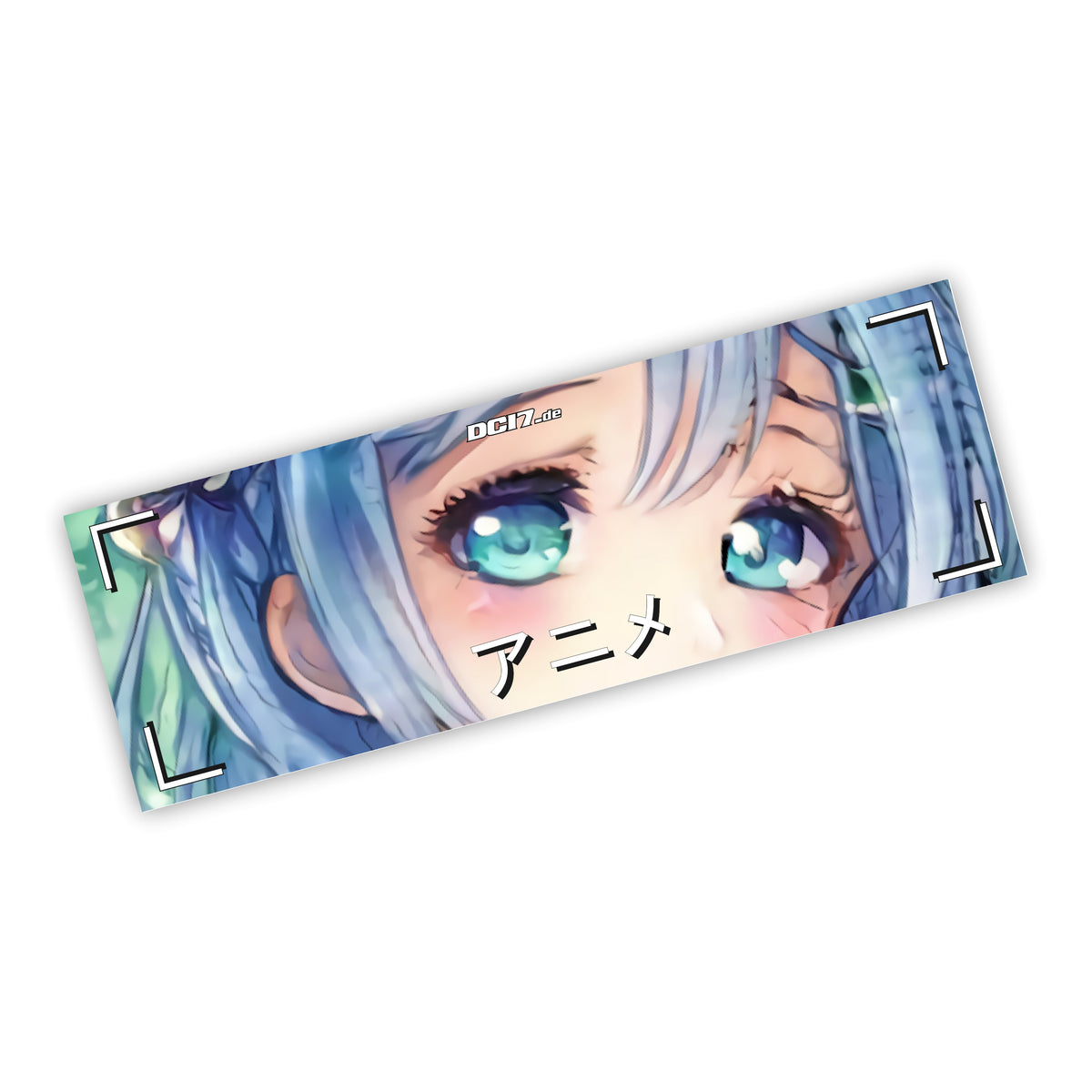 Manga Anime Eyes Blue Hair Slapsticker