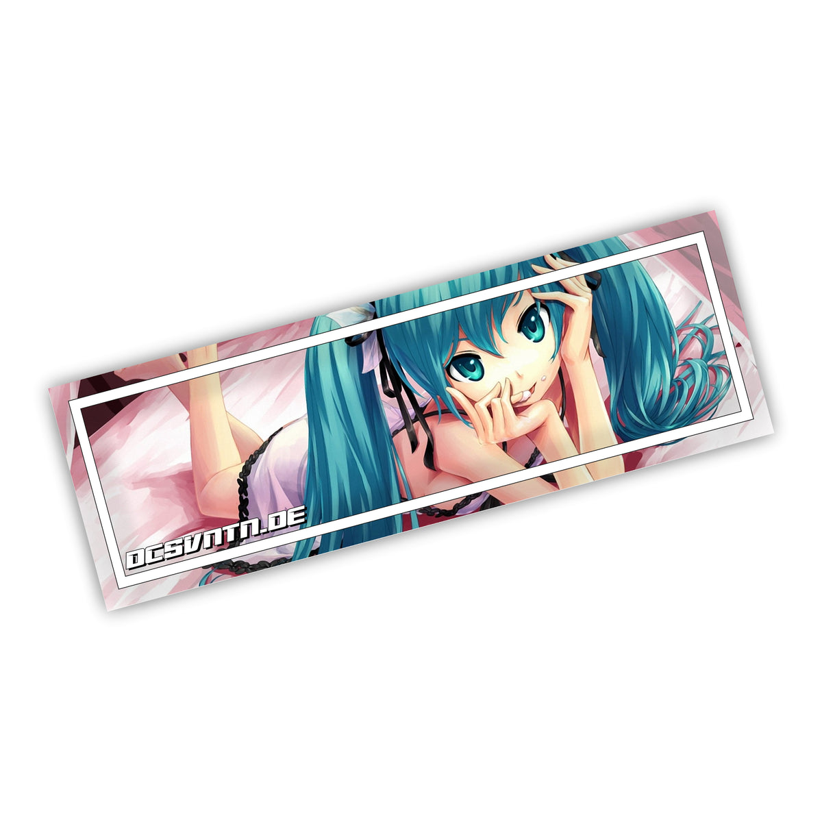 Manga Blue Hair Cute Slapsticker