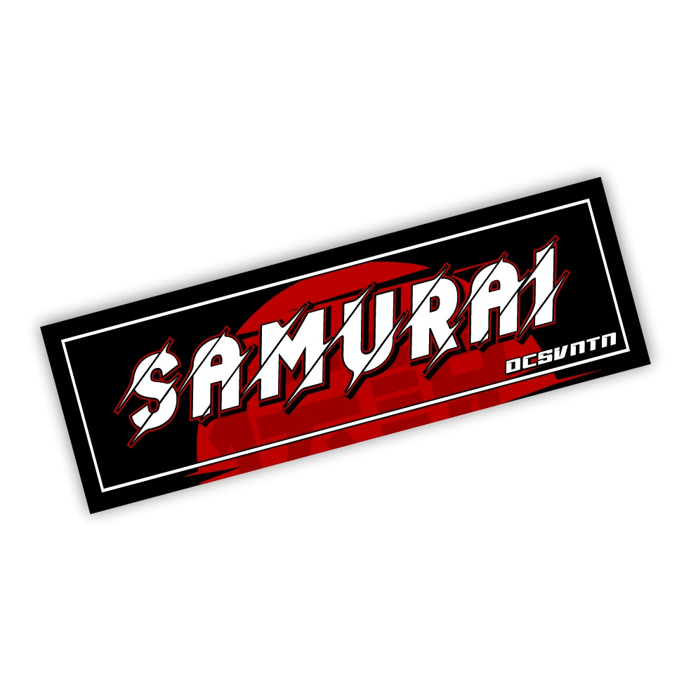 Samurai Red Sun Slapsticker