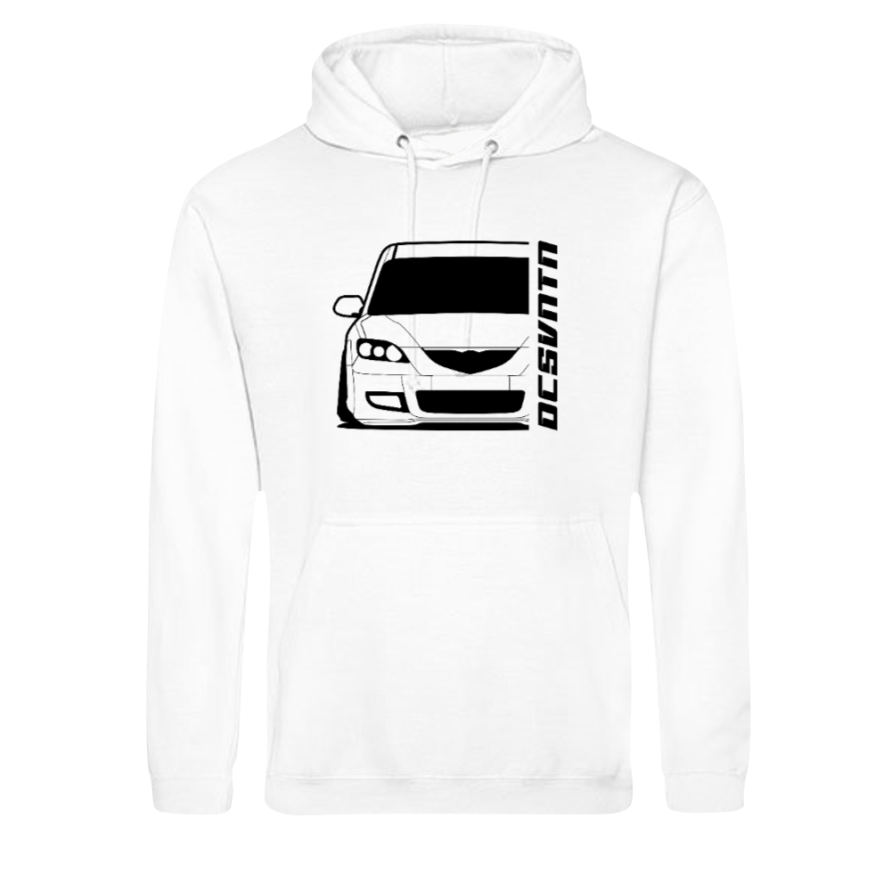 Mazda 3 BK Fließheck BJ 2006 – personalisierbares Shirt & Hoodie