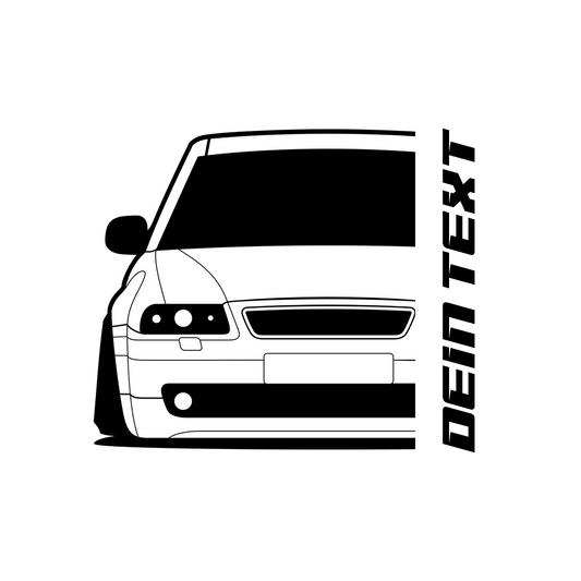 2. Audi S3 T-Shirt mit personalisierbarem Seitenschriftzug für Audi Fans