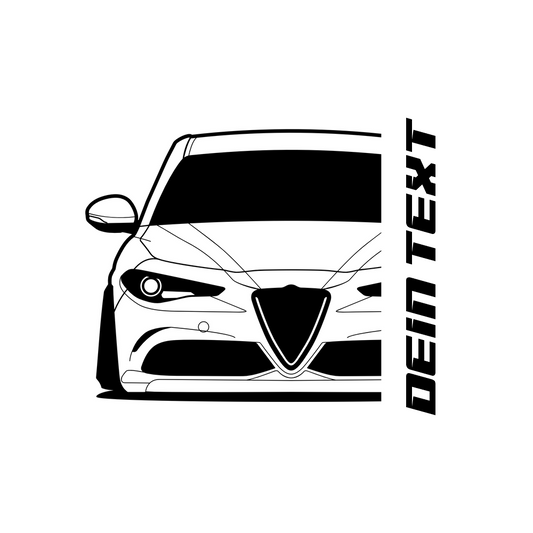 Alfa Romeo Giulia MY 2016 – customizable Shirts & Hoodies