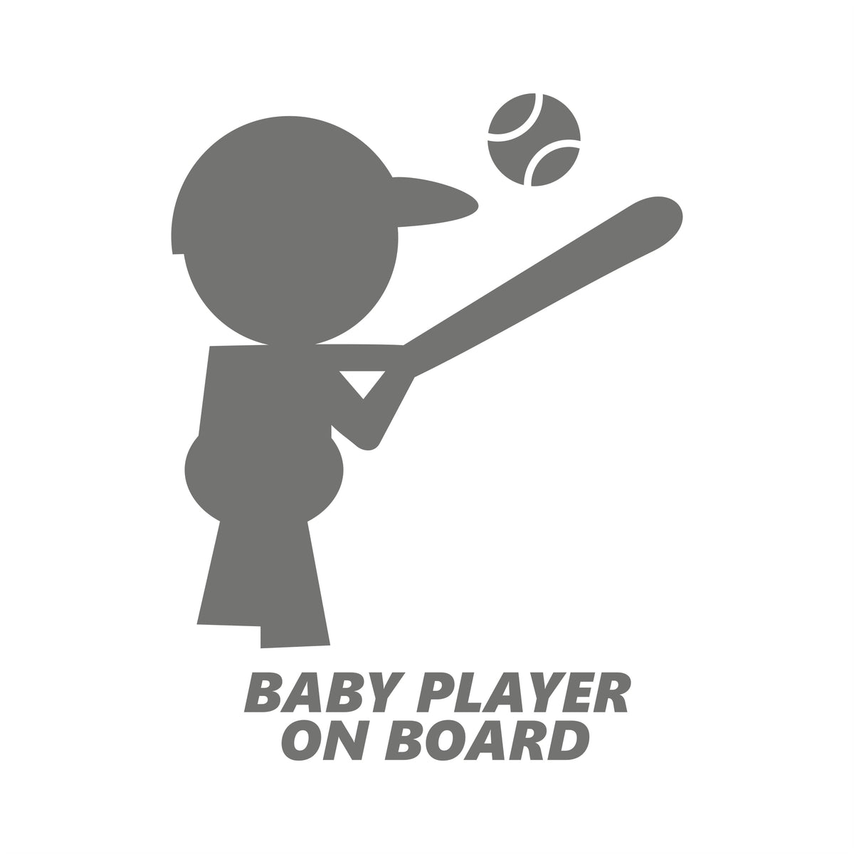 Baby Player on Board – Baby Sticker