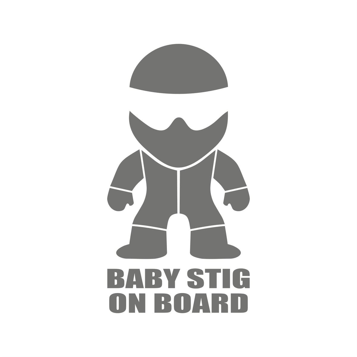 Baby Stig on Board – Baby Sticker