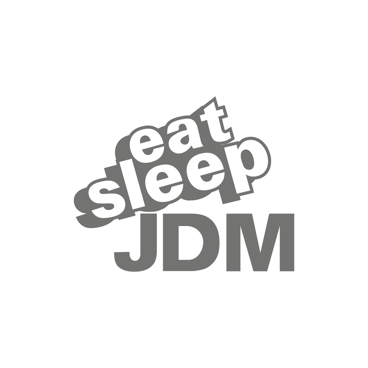 Eat sleep Jdm Ill 3d 10cm Sticker