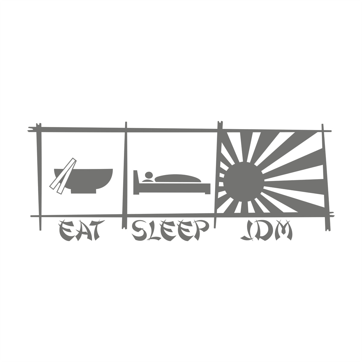 Eat sleep Jdm Stäbchen