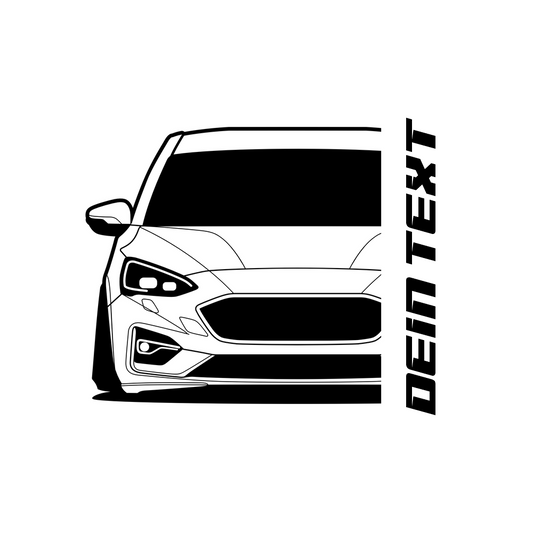 Ford Focus ST BJ 2019 – schwarzes Shirt