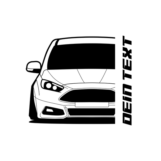 2015 Ford Focus ST Facelift – customizable Shirts & Hoodies