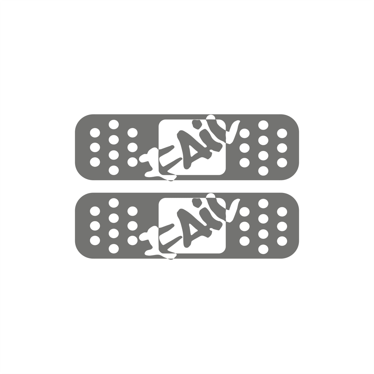 Fail Pflaster 2 pcs Sticker