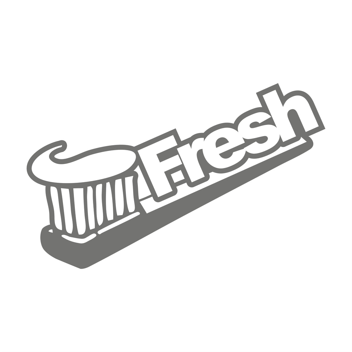 Fresh Zahnbürste 17 cm Sticker