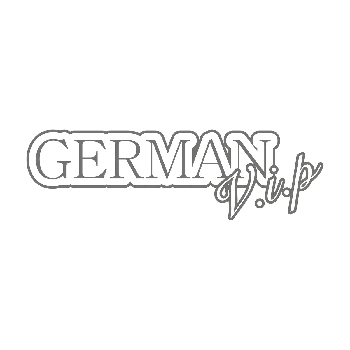 German V.i.p – 17 cm Autofolie Sticker