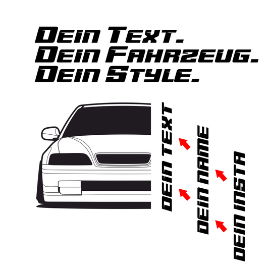 Honda Legend KA8 BJ 1991 – personalisierbares Shirt & Hoodie