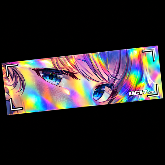 Anime Eyes Slap Sticker