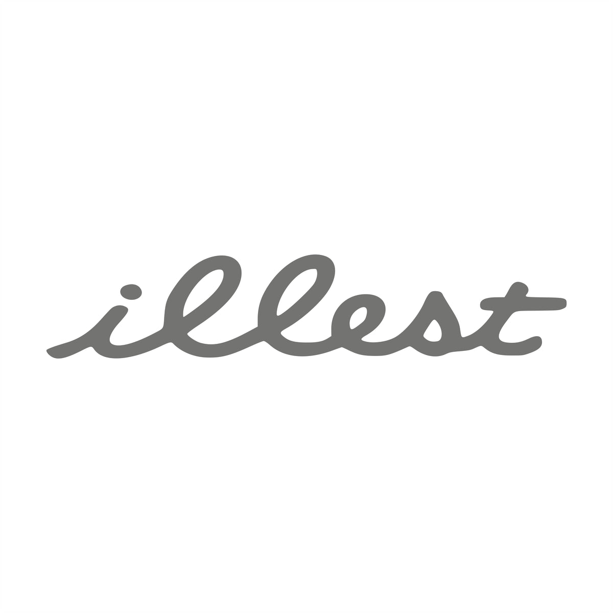 Illest Geschwungen 17 cm Sticker