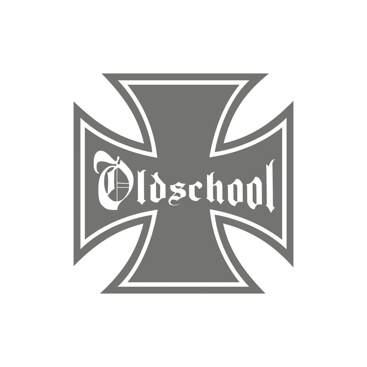 Iron Cross Oldschool Sticker