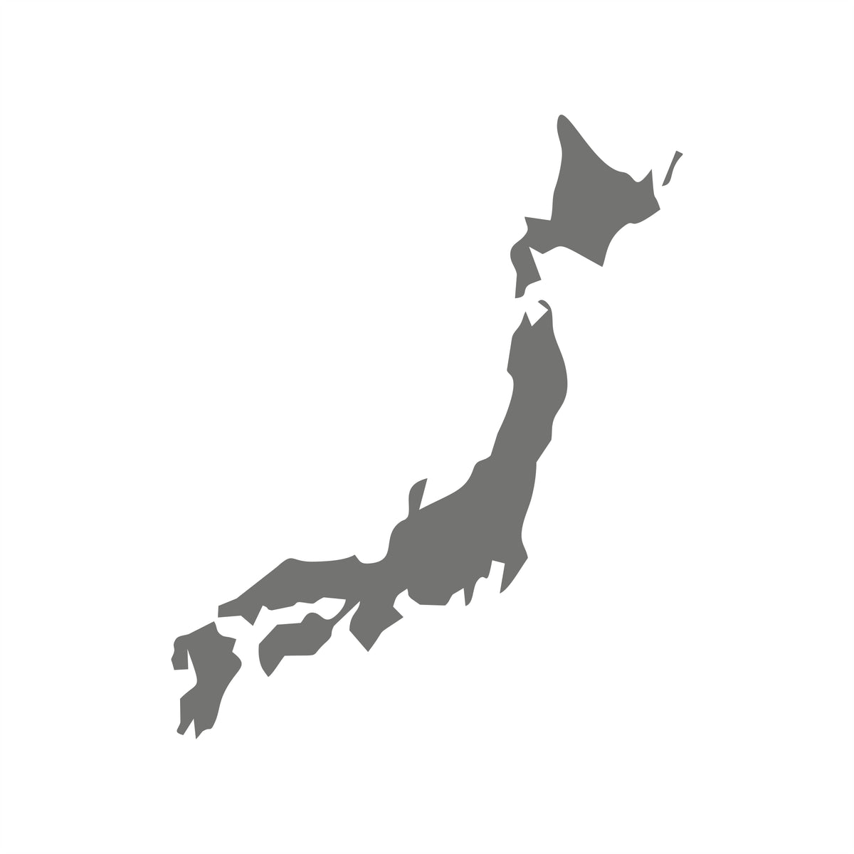 Japan Landgrafik 10cm Sticker
