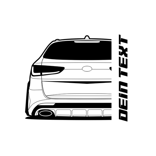 Kia Optima GT SW JF4 rear 2016 model – customizable Shirts & Hoodies