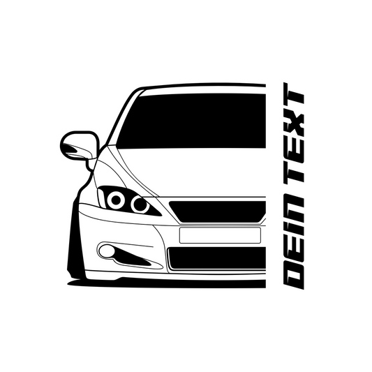 Lexus IS 250C BJ 2019 – personalisierbares Shirt & Hoodie
