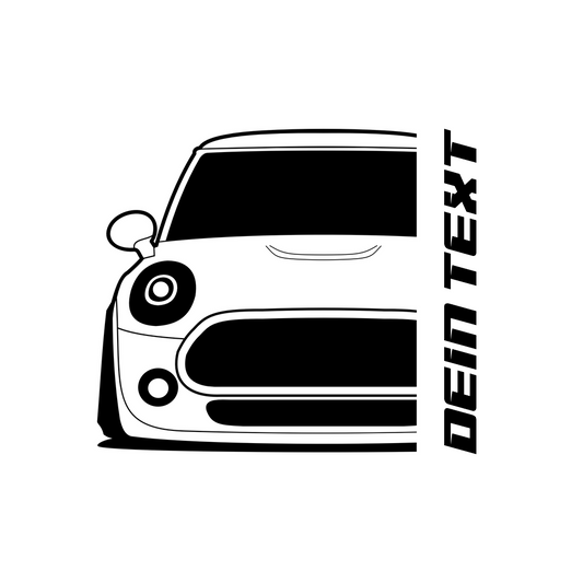 Mini Cooper BJ 2014 – personalisierbares Shirt & Hoodie