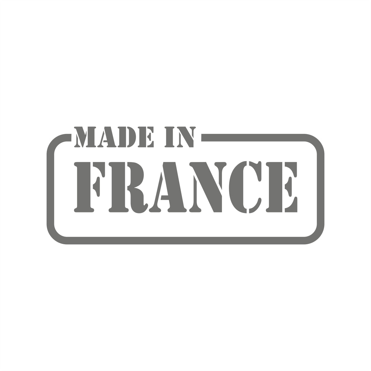 Made in France – 12 cm Autofolie Sticker