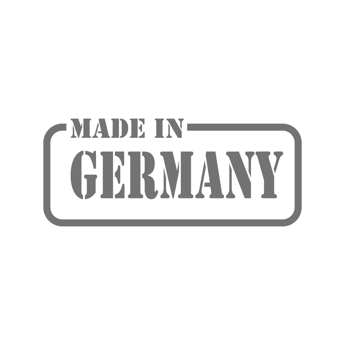 Made in Germany – 12 cm Autofolie Sticker