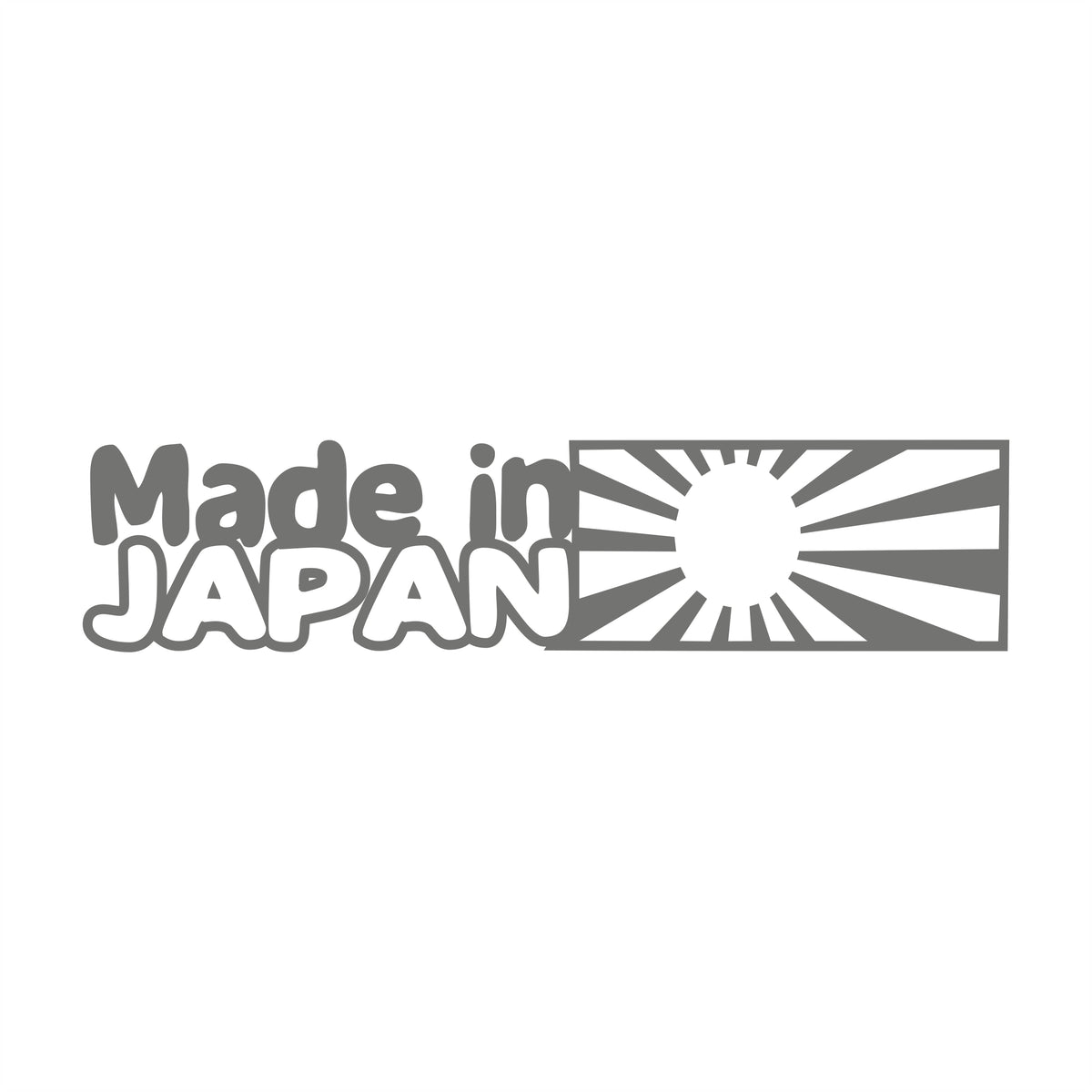 Made in Japan Rising Sun