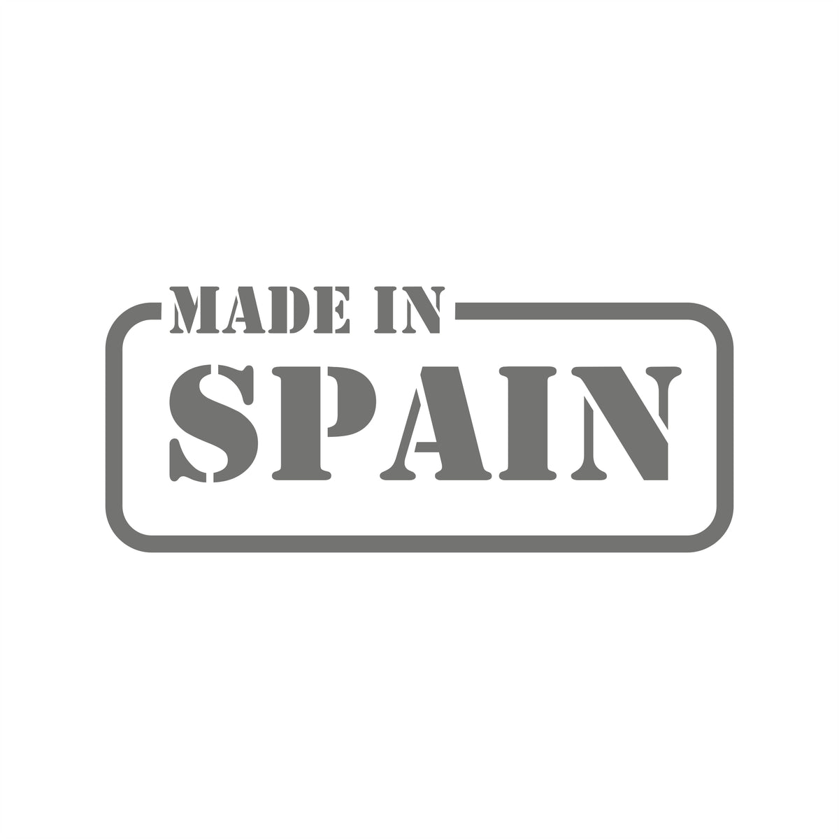 Made in Spain – 12 cm Autofolie Sticker