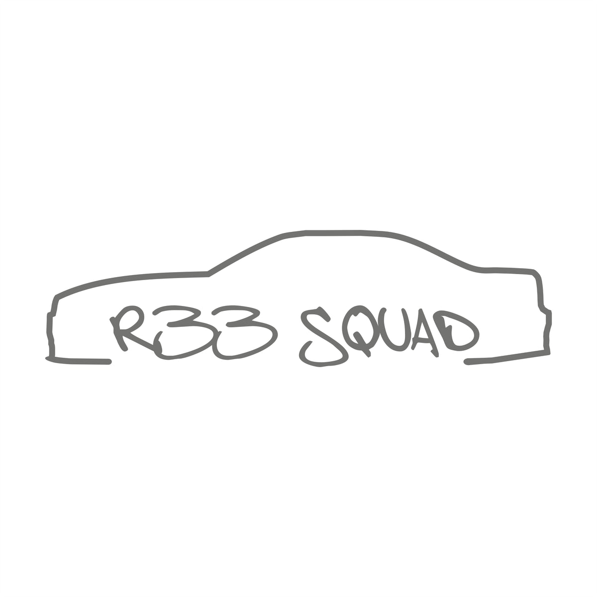 Nissan Skyline R33 Squad Outline