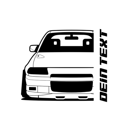Opel Astra F GSI MY 1991 – customizable Shirts & Hoodies