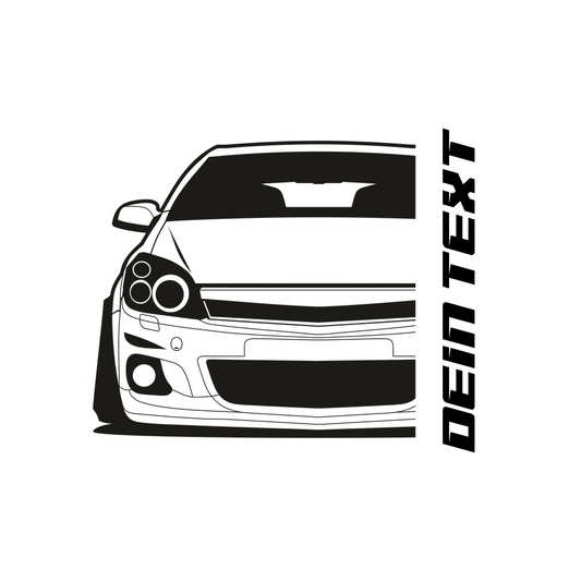 Opel Astra H MY 2004 – customizable Shirts & Hoodies