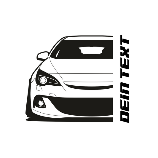 Opel Astra J OPC 2012 model – customizable Shirts & Hoodies