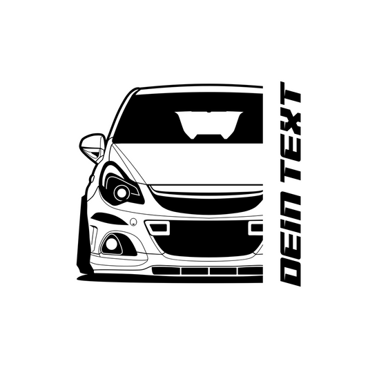 Opel Corsa D OPC Nürburgring 2013 Model Year – Customizable Shirts & Hoodies