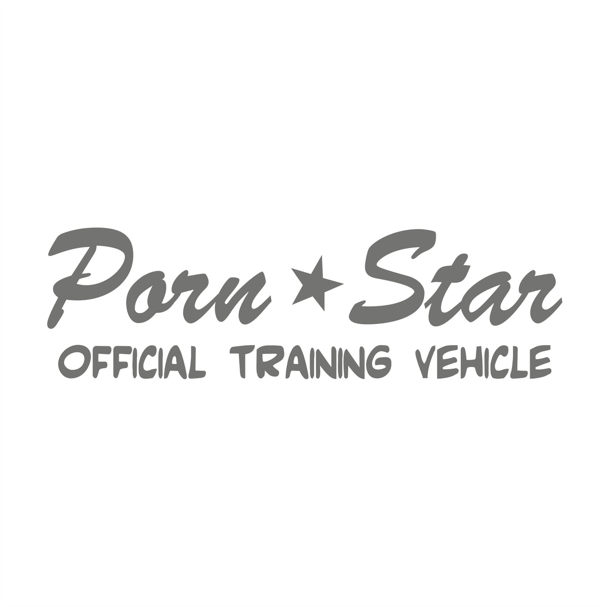 Porn Star Official Training Vehicle