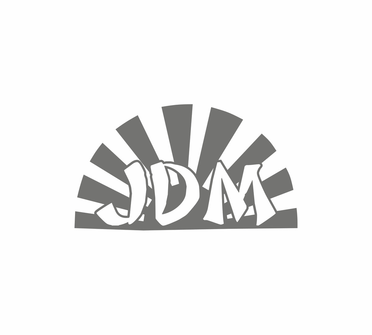 Rising Sun Jdm Halb rund