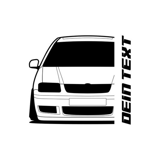 VW Polo 9N3 MK4 BJ 2005 – personalisierbares Shirt & Hoodie