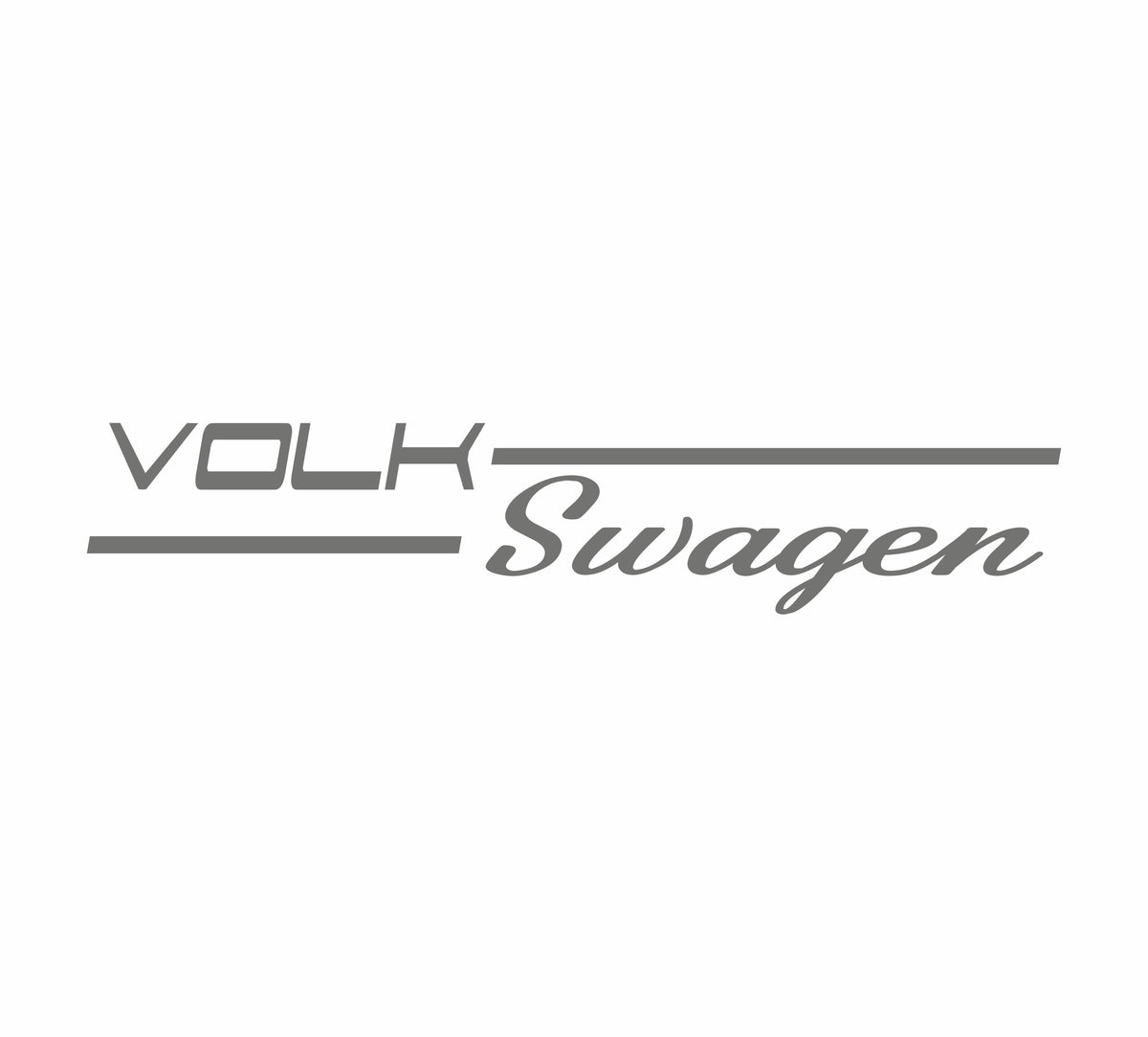 Volk swagen – 17 cm Autofolie Sticker
