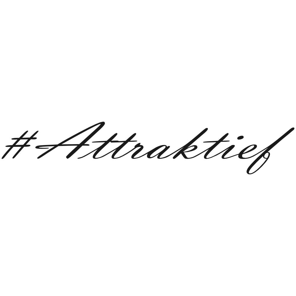 45 cm Sticker Attraktief