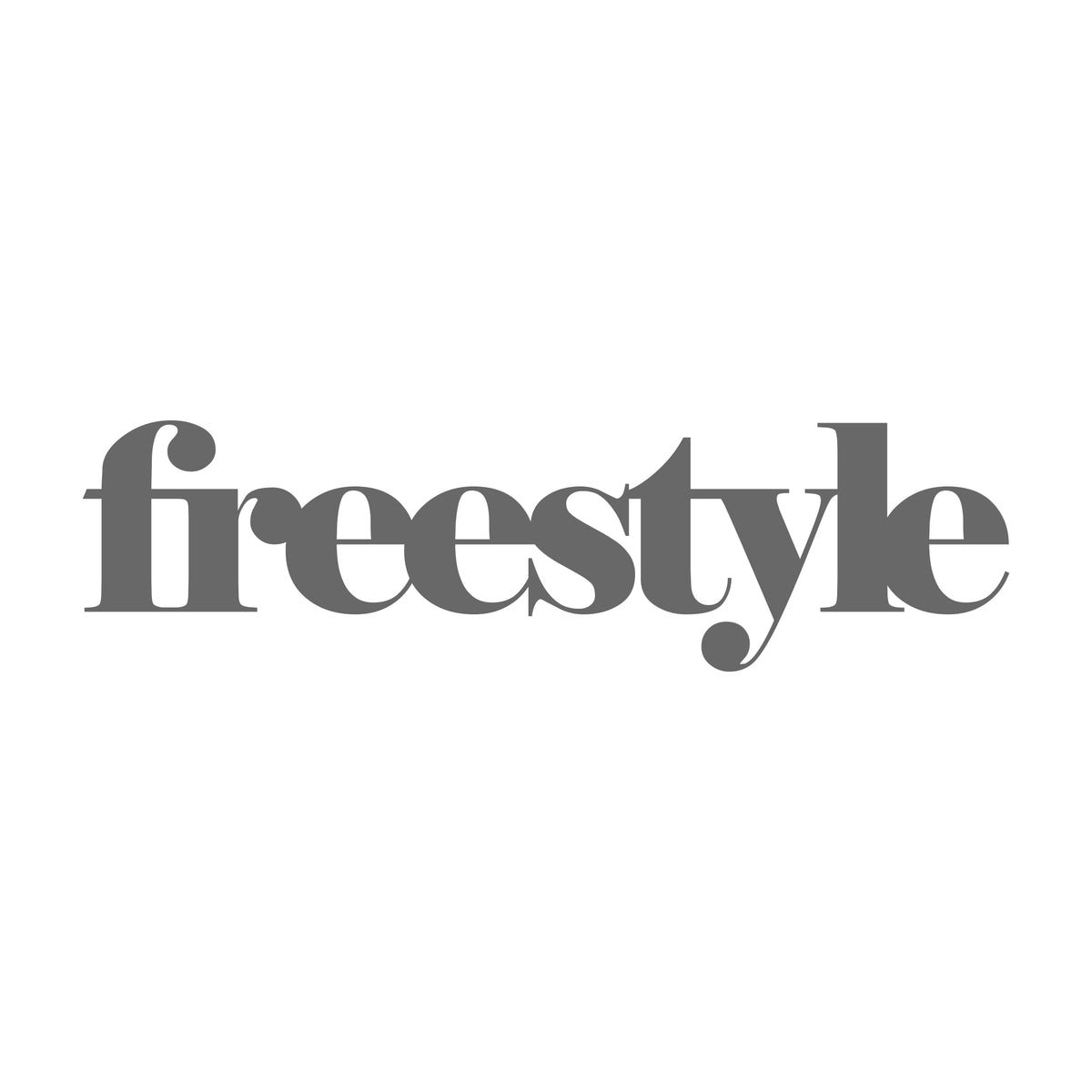 freestyle modern 17 cm Sticker