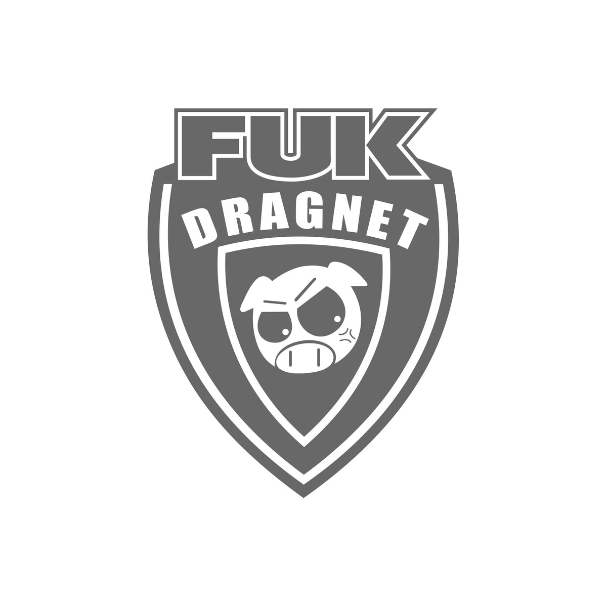 fuk Dragnet Sticker