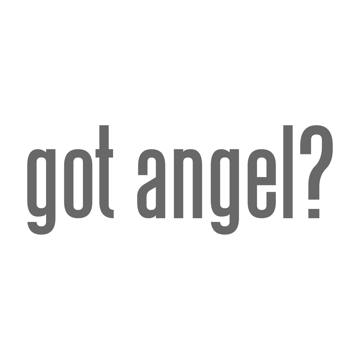 got angel – 15cm Autofolie Sticker