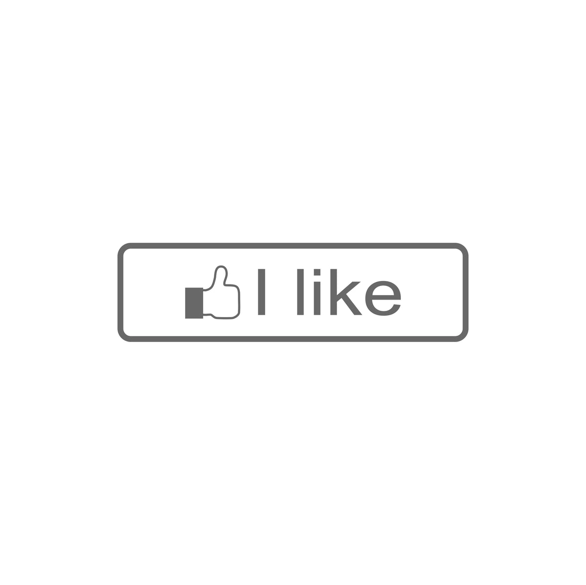 I Like Sticker