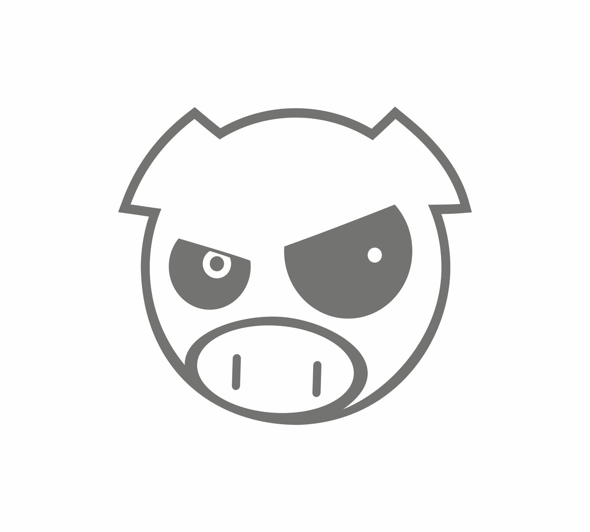 Race Pig Glasauge