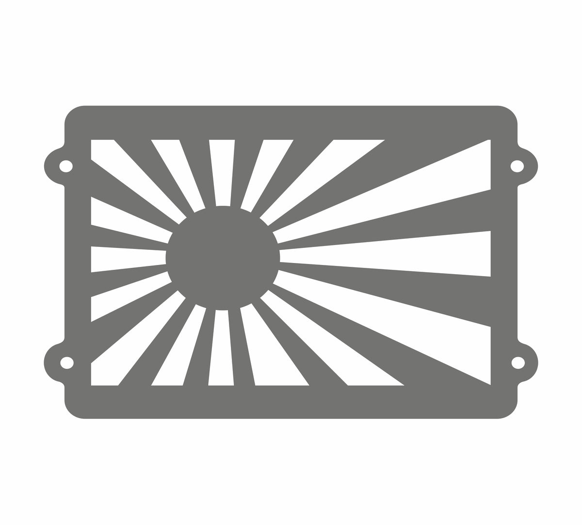 Rising Sun Plate