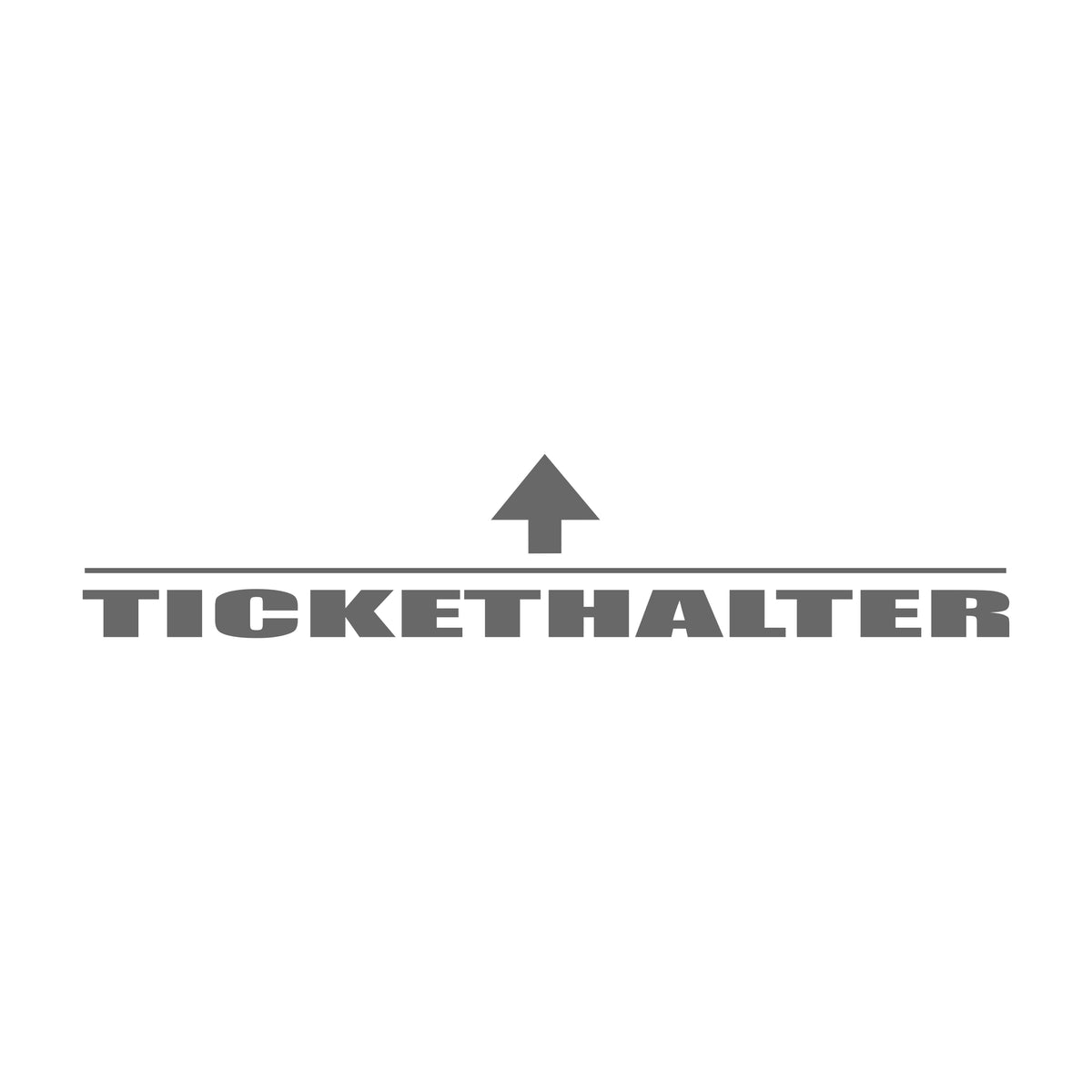 Tickethalter Oben 17 cm Sticker