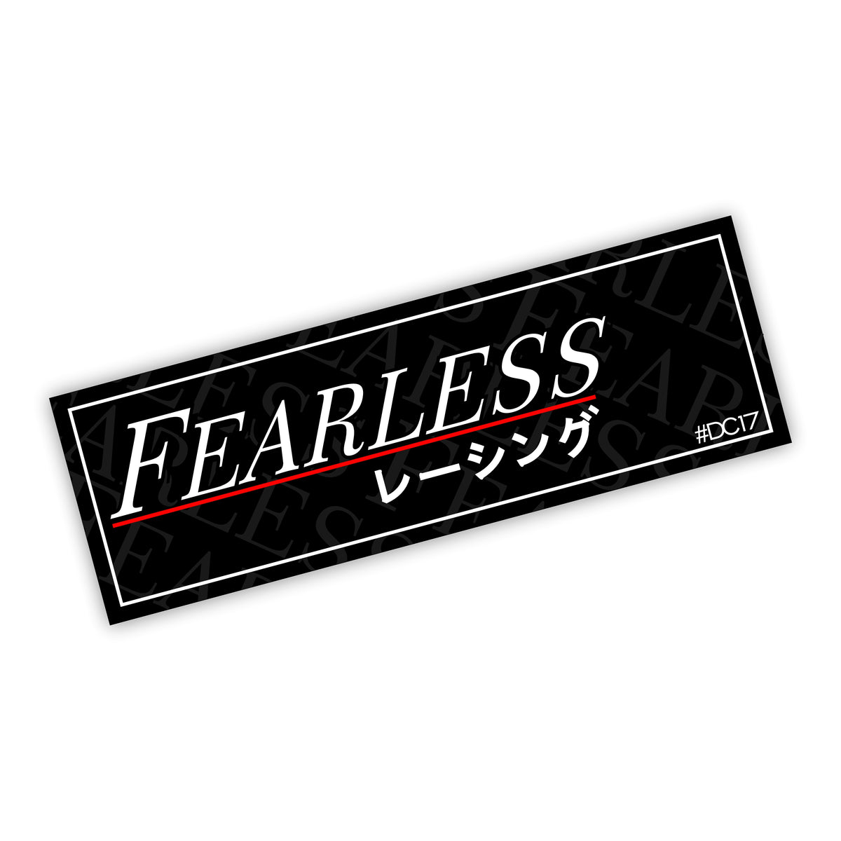 Fearless Racing Slapsticker