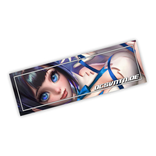 Manga Cute Blue Eyes Slapsticker