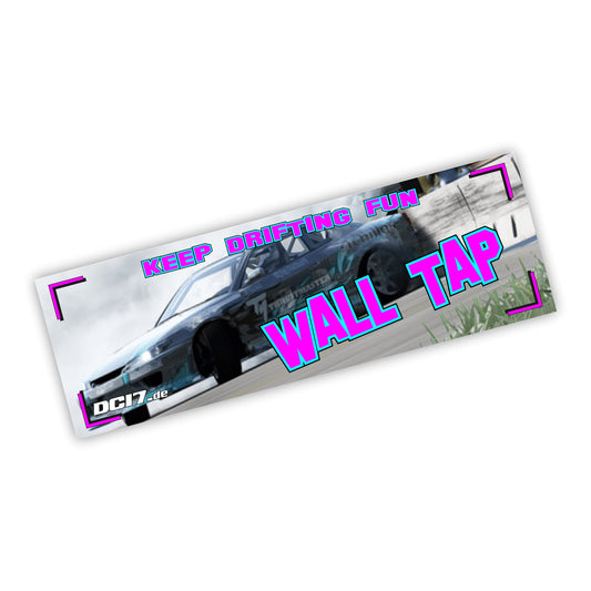 Wall Tap Keep Driftin Fun Slapsticker