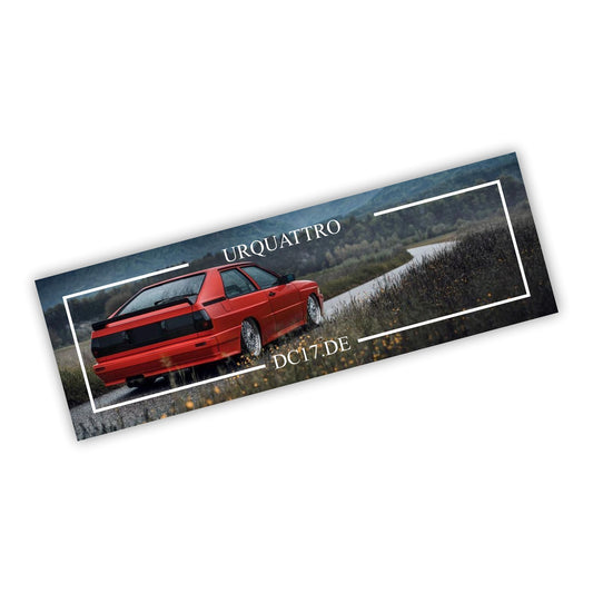Audi Urquattro Rot Berge Slapsticker