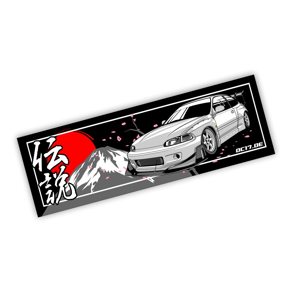 Honda Civic EG Pandem Slapsticker
